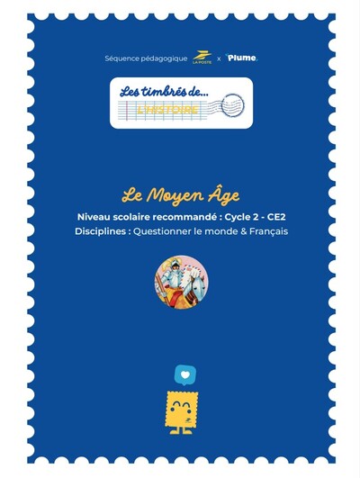 Picture of Les timbrés de l'histoire Le Moyen Âge CE2 valisette enseigant / eleve Edition 2025