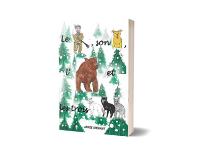 Image de Le chasseur, son chien, l’ours et les trois loups