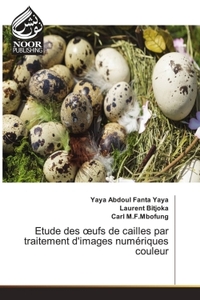 Picture of Etude des oeufs de cailles par traitement d'images numeriques couleur