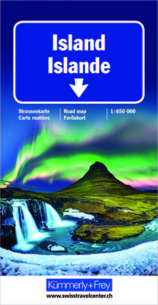 Image de ISLANDE/ISLAND AVEC ILES FAROE 1/650 000