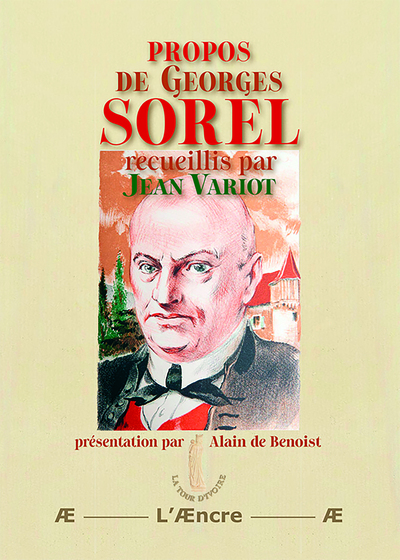 Picture of Propos de Georges Sorel