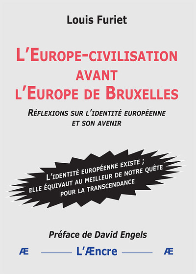 Picture of L’Europe-civilisation avant l’Europe de Bruxelles