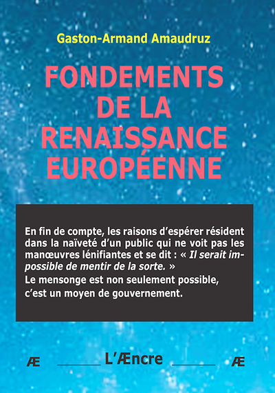 Picture of Fondements de la renaissance européenne