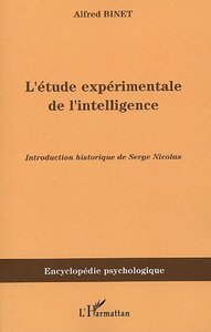 Image de L'étude expérimentale de l'intelligence
