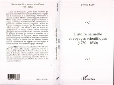 Picture of HISTOIRE NATURELLE ET VOYAGES SCIENTIFIQUES (1780-1830)