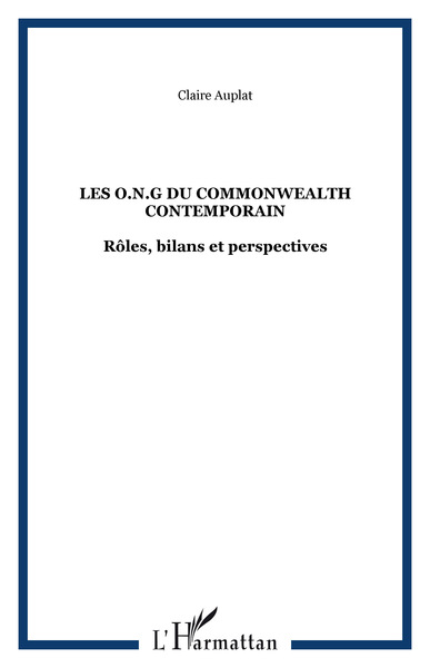Picture of LES O.N.G du COMMONWEALTH CONTEMPORAIN