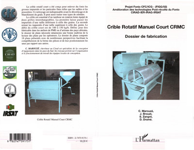 Image de Crible Rotatif Manuel Court CRMC