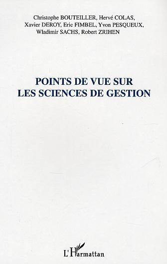 Picture of Points de vue sur les sciences de gestion