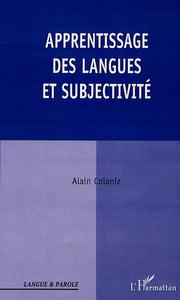 Image de APPRENTISSAGE DES LANGUES ET SUBJECTIVITÉ