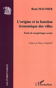 Image de L'origine et la fonction économique des villes