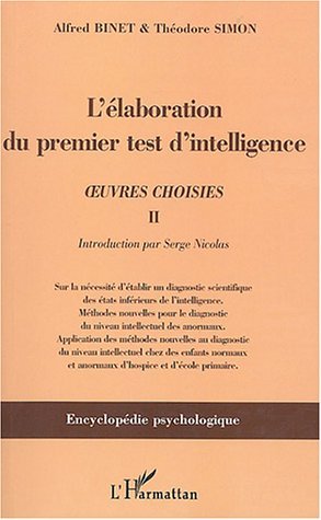 Image de L'élaboration du premier test d'intelligence (1904-1905)