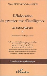 Image de L'élaboration du premier test d'intelligence (1904-1905)