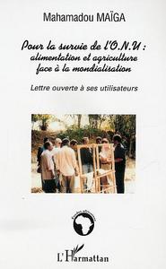 Image de Pour la survie de l'O.N.U. alimentation et agriculture face à la mondialisation