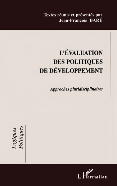 Picture of L'ÉVALUATION DES POLITIQUES DE DÉVELOPPEMENT