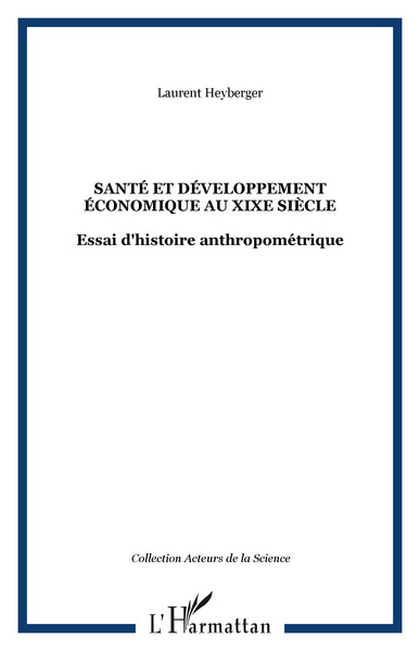 Image de Santé et développement économique au XIXe siècle