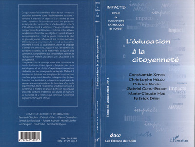 Picture of L’ÉDUCATION À LA CITOYENNETÉ