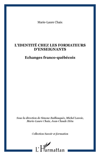 Picture of L'IDENTITÉ CHEZ LES FORMATEURS D'ENSEIGNANTS