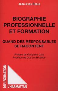 Image de BIOGRAPHIE PROFESSIONNELLE ET FORMATION