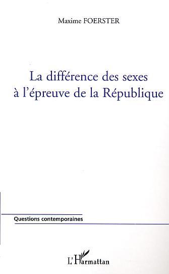 Picture of La différence des sexes à l'épreuve de la République