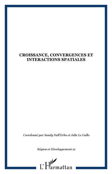 Image de Croissance, convergences et interactions spatiales