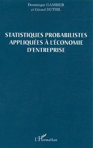 Image de Statistiques probabilistes appliquées à l'économie d'entreprise