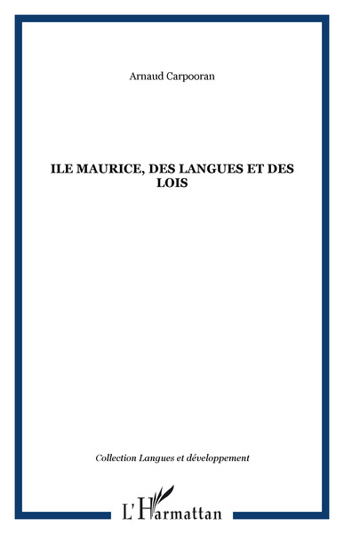 Image de Ile Maurice, des langues et des lois