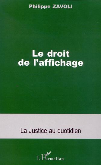 Image de LE DROIT DE L'AFFICHAGE