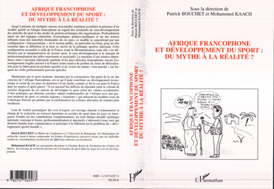 Image de Afrique francophone et développement du sport du mythe à la réalité ?
