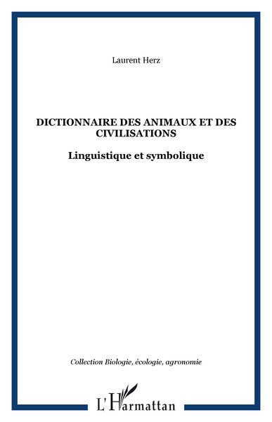 Picture of Dictionnaire des animaux et des civilisations