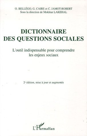Picture of Dictionnaire des questions sociales