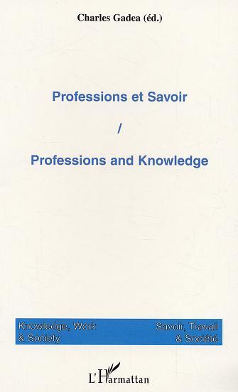 Picture of Professions et savoir