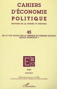 Image de Qu'a-t-on appris sur le prêteur en dernier ressort depuis Thornton ?