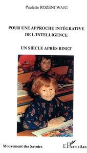 Image de Pour une approche intégrative de l'intelligence