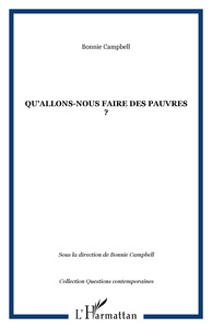 Image de Qu'allons-nous faire des pauvres ?