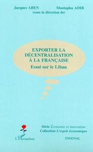 Image de Exporter la décentralisation à la française