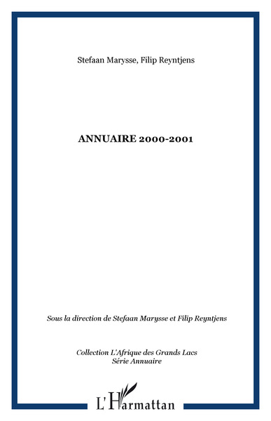 Picture of Annuaire 2000-2001