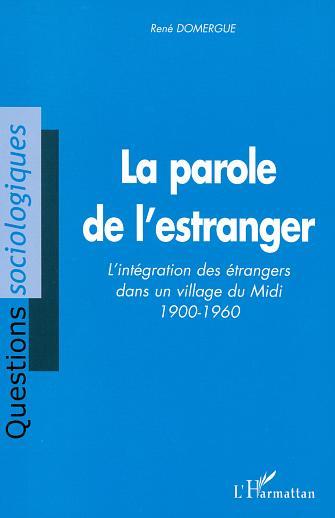 Picture of LA PAROLE DE L'ESTRANGER