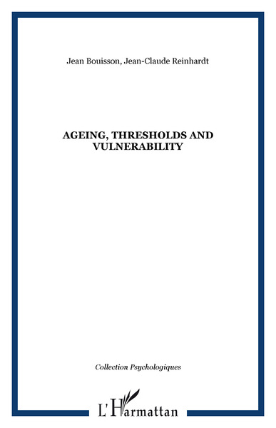 Image de AGEING, THRESHOLDS AND VULNERABILITY
