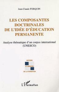 Image de LES COMPOSANTES DOCTRINALES DE L'IDÉE D'ÉDUCATION PERMANENTE