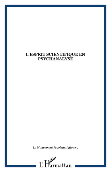 Image de L'esprit scientifique en psychanalyse