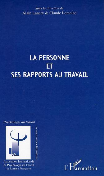 Picture of La personne et ses rapports au travail