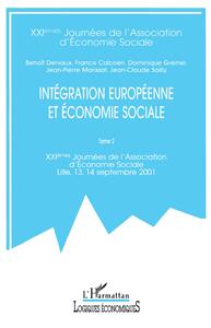 Image de INTÉGRATION EUROPÉENNE ET ÉCONOMIE SOCIALE