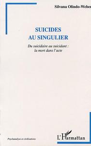 Image de SUICIDES AU SINGULIER