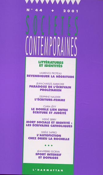 Image de Littérature et identités