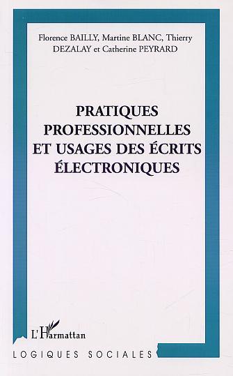 Image de PRATIQUES PROFESSIONNELLES ET USAGE DES ÉCRITS ÉLECTRONIQUES