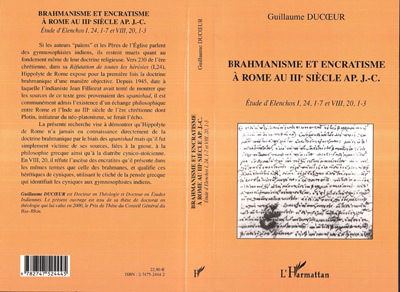 Image de BRAHMANISME ET ENCRATISME À ROME AU IIIe SIÈCLE AP. J.C.