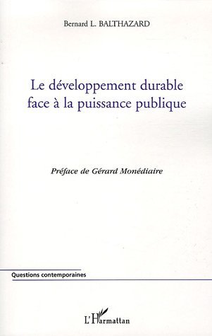 Picture of Le développement durable face à la puissance publique