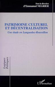 Image de PATRIMOINE CULTUREL ET DÉCENTRALISATION