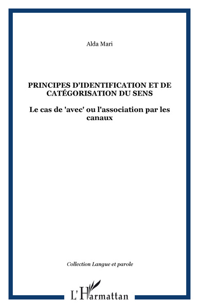 Image de Principes d'identification et de catégorisation du sens