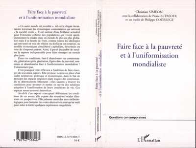Picture of Faire face à la pauvreté et à l'uniformisation mondialiste